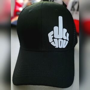 Black Graphic Cap